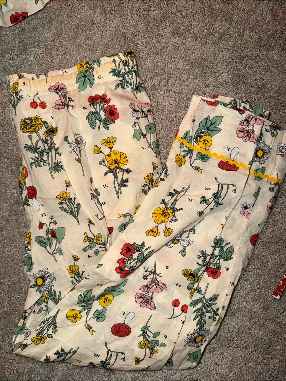 BAN.DO Botanical Print Lounge Pants